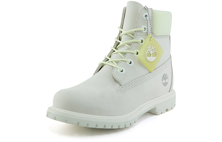 (WMNS) Timberland Premium 6 Inch Waterproof Wide Fit Boot 'Bright White Waterbuck' A2HYSW - 3