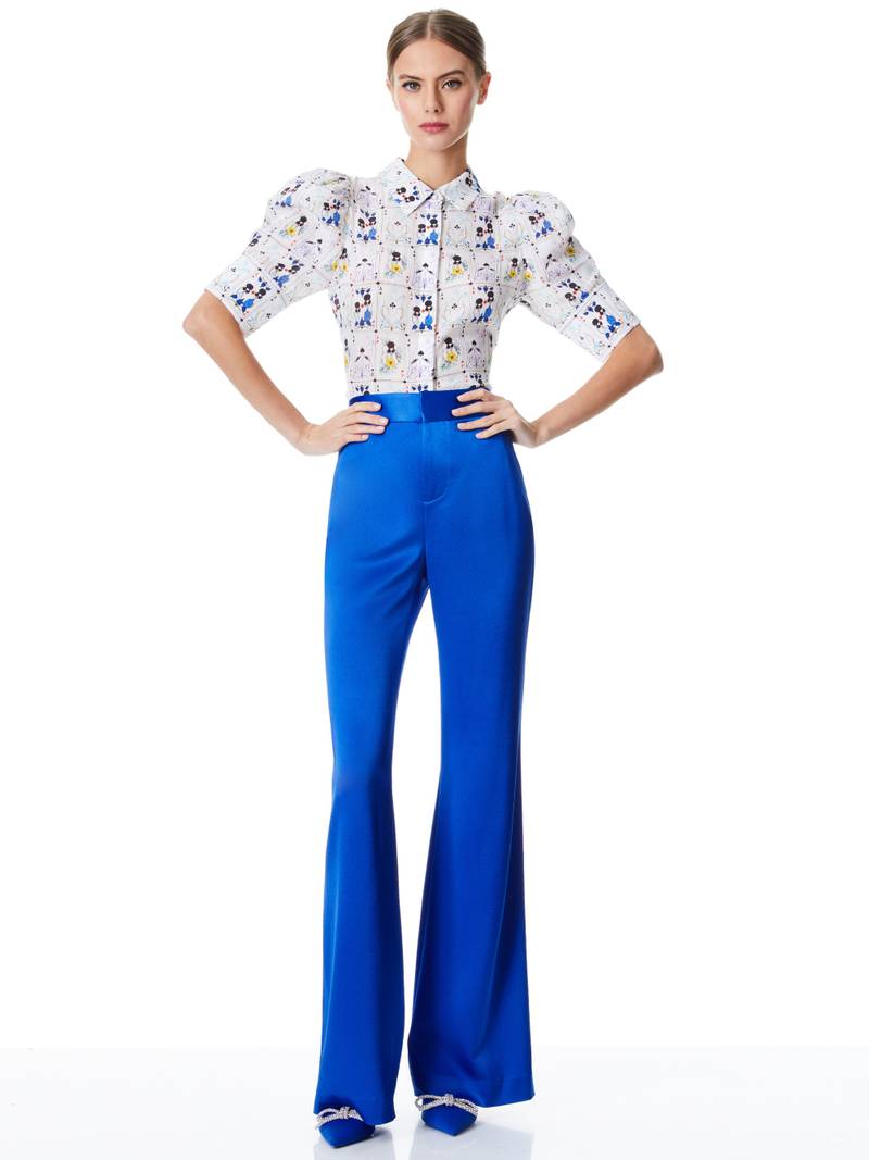 DEANNA HIGH WAISTED BOOTCUT PANT 5