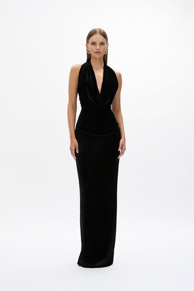MARTIN PLUNGE GOWN 1