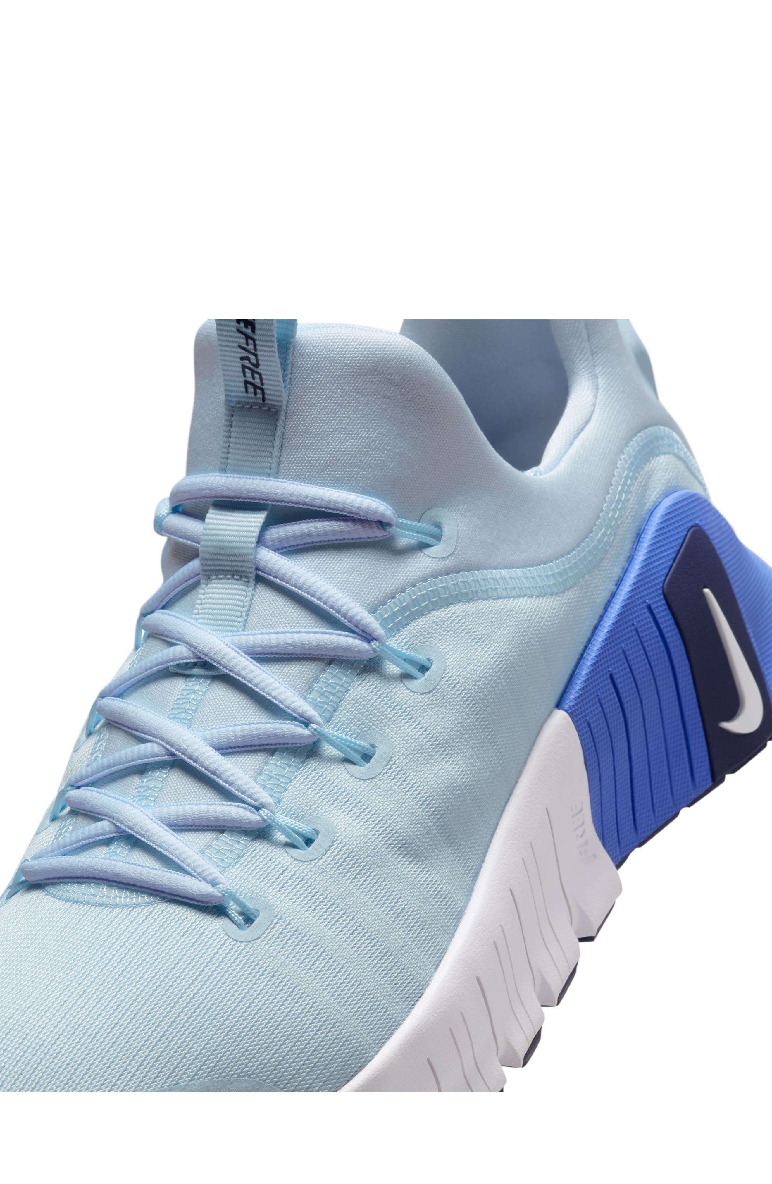 Nike Free Metcon 6 Training Shoe in Blue Tint/White at Nordstrom - 7