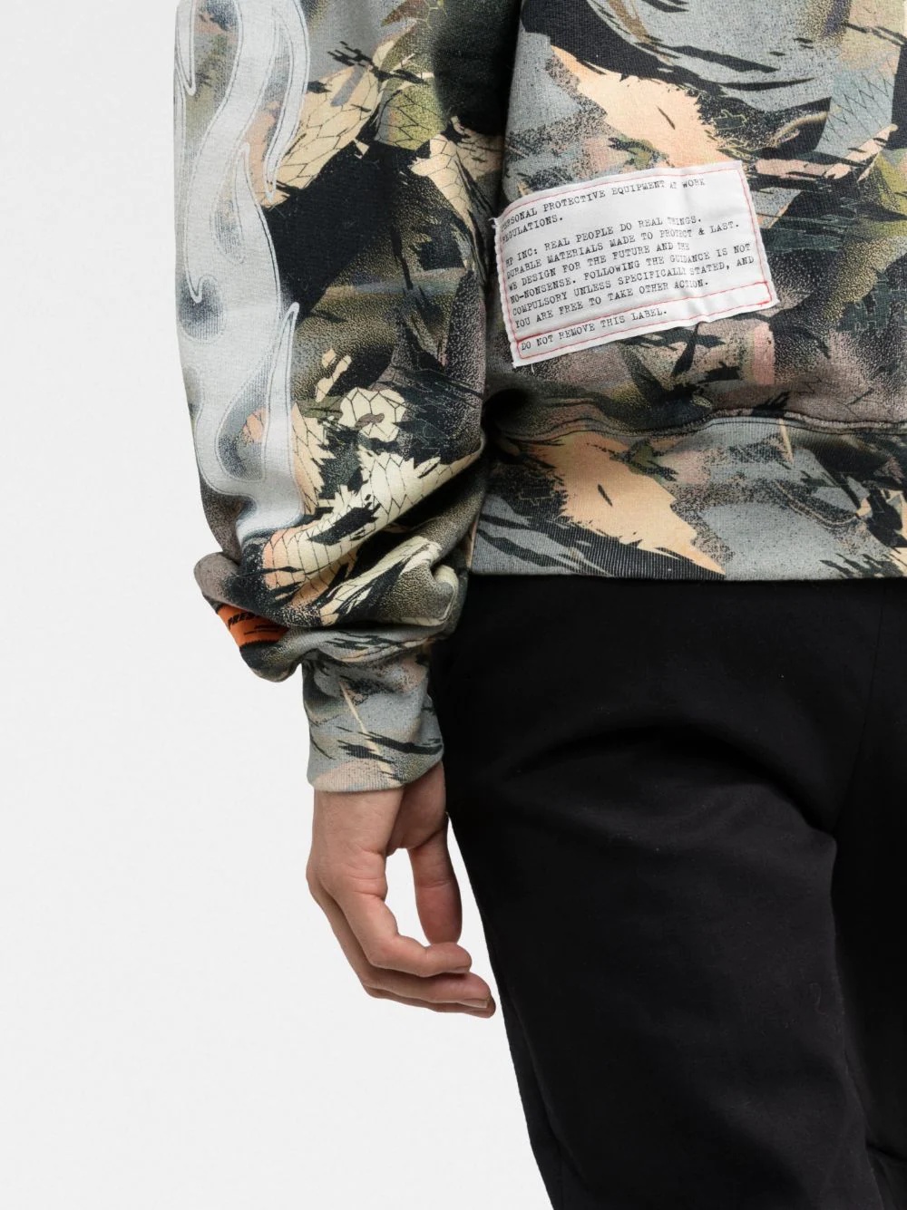 camouflage-print hoodie - 5