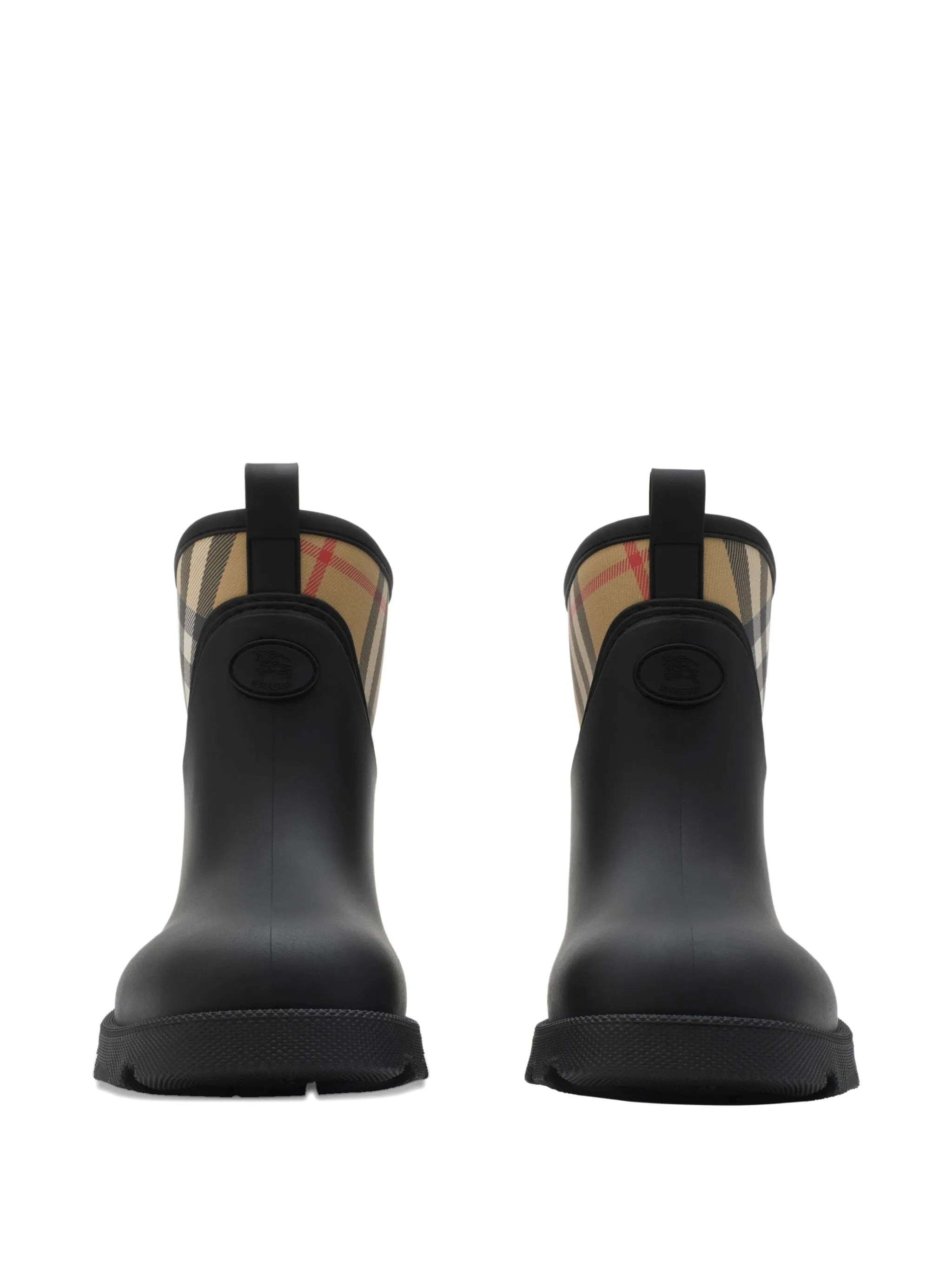Vintage Check-detailed rain boots - 2