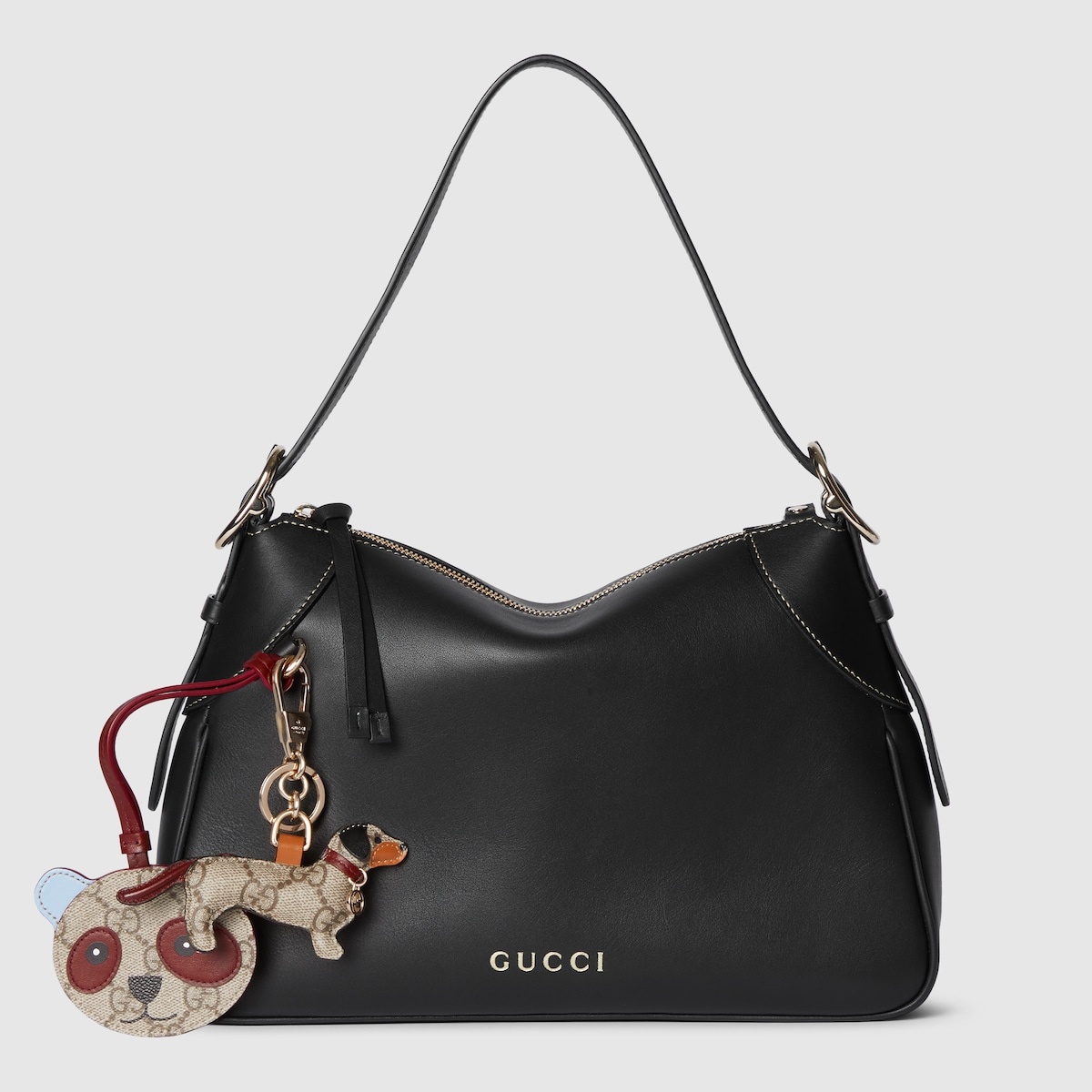 GG Emblem medium shoulder bag - 6