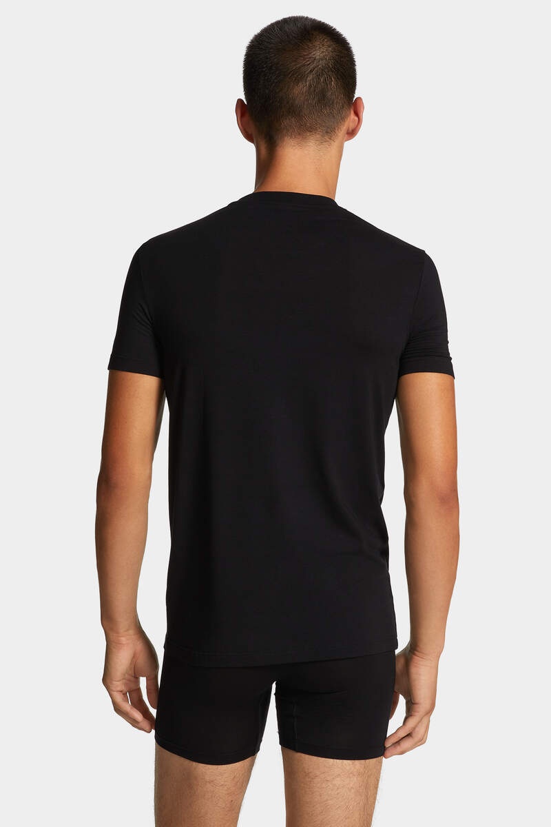 DSQUARED2 EMBROIDERED LOGO T-SHIRT - 4