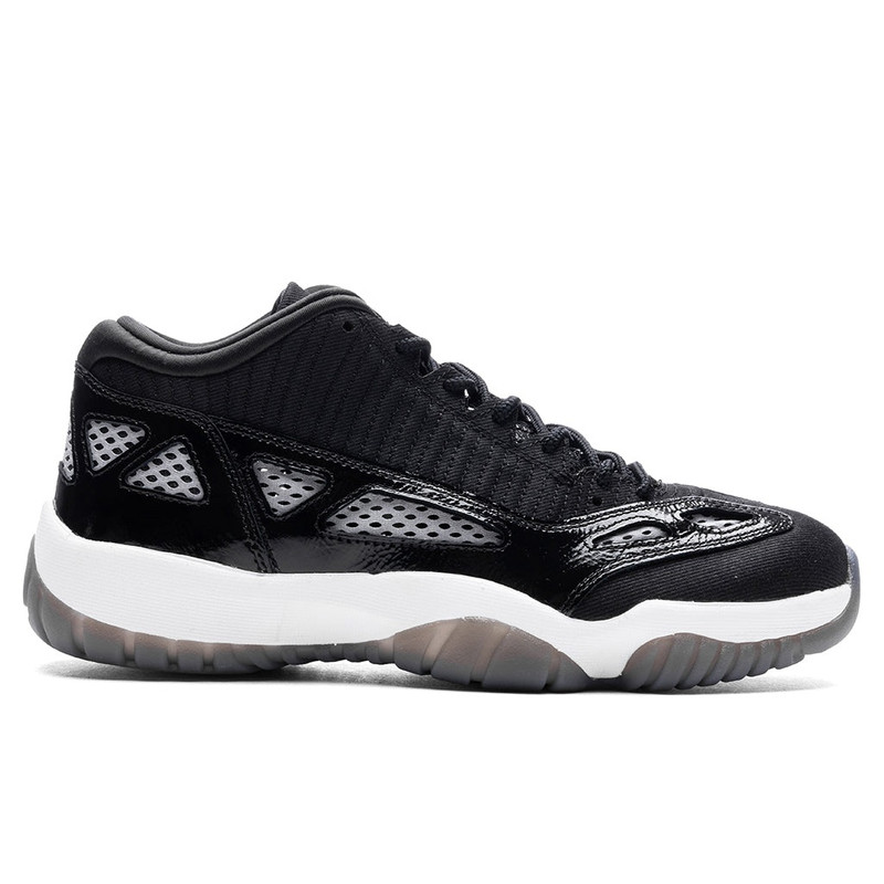 AIR JORDAN 11 RETRO LOW IE - BLACK/WHITE - 1