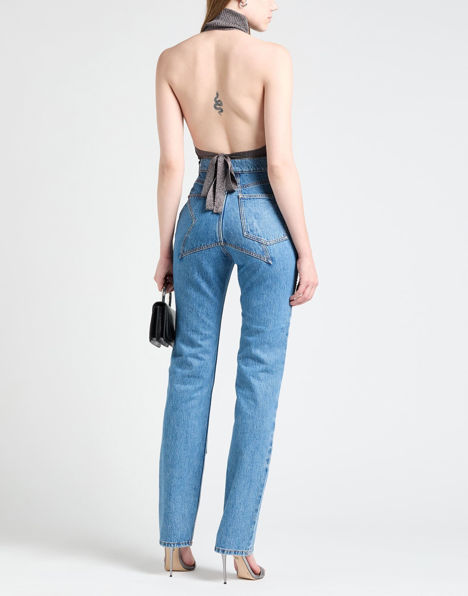Blue Women's Denim Pants - 3