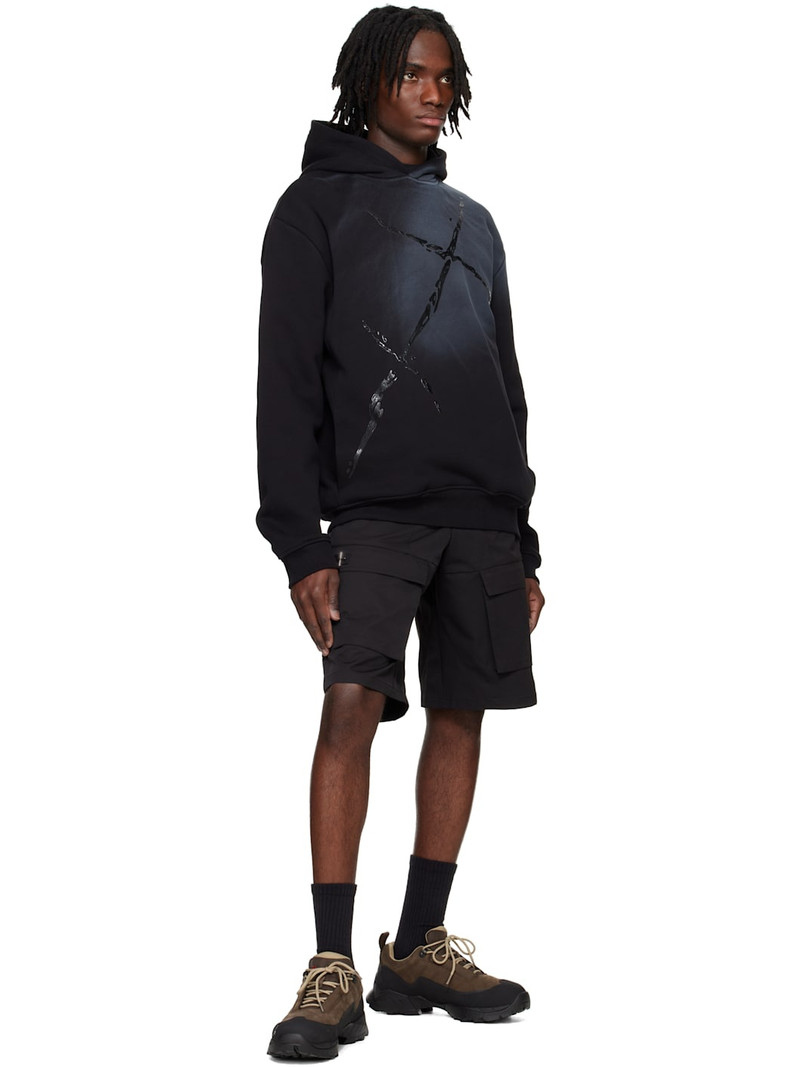 HELIOT EMIL™ 검정 Fluxus Hoodie outlook