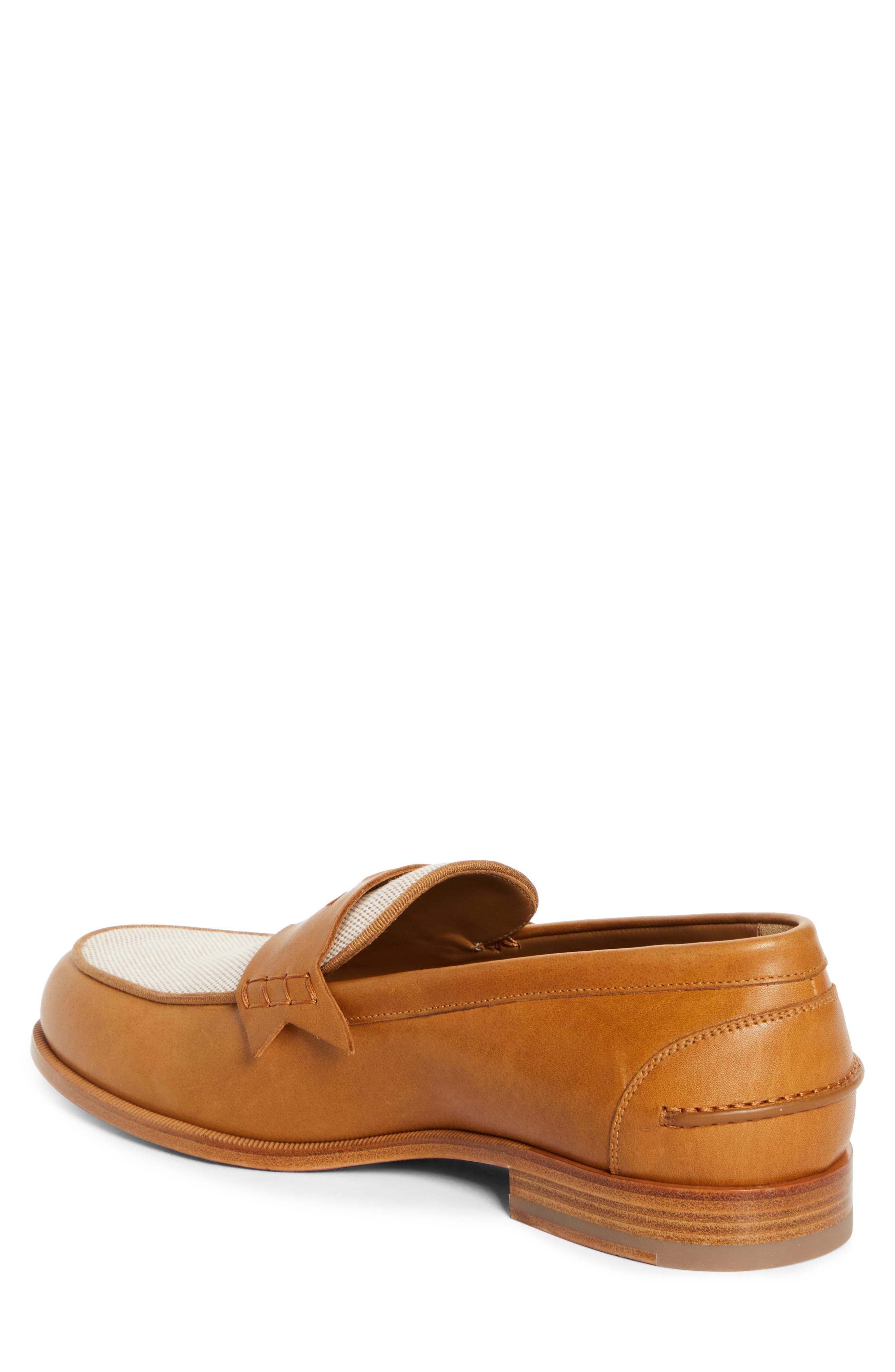 Christian Louboutin Penny Loafer in Terra/Brown at Nordstrom - 2