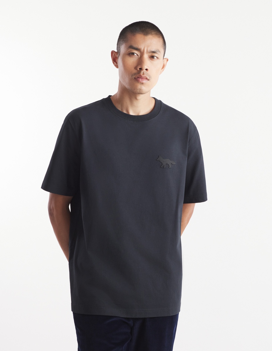 FESTIVE PROFILE FOX PATCH COMFORT TEE-SHIRT - 4