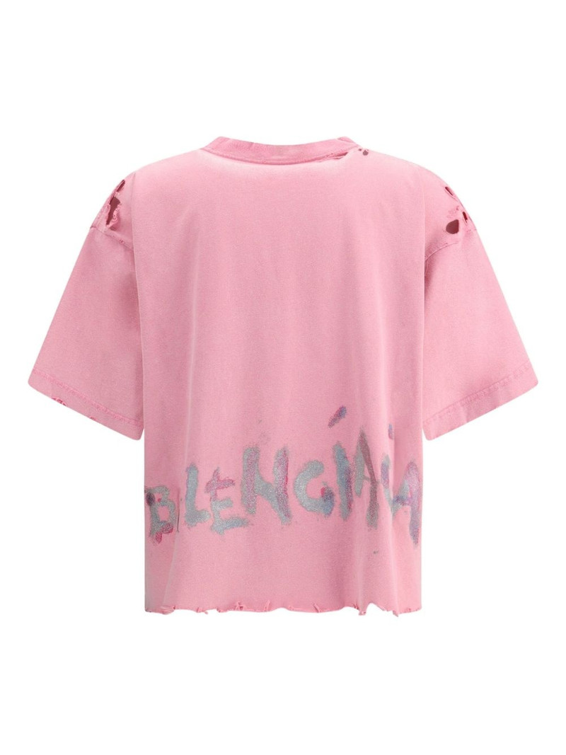 BALENCIAGA cotton t-shirt outlook