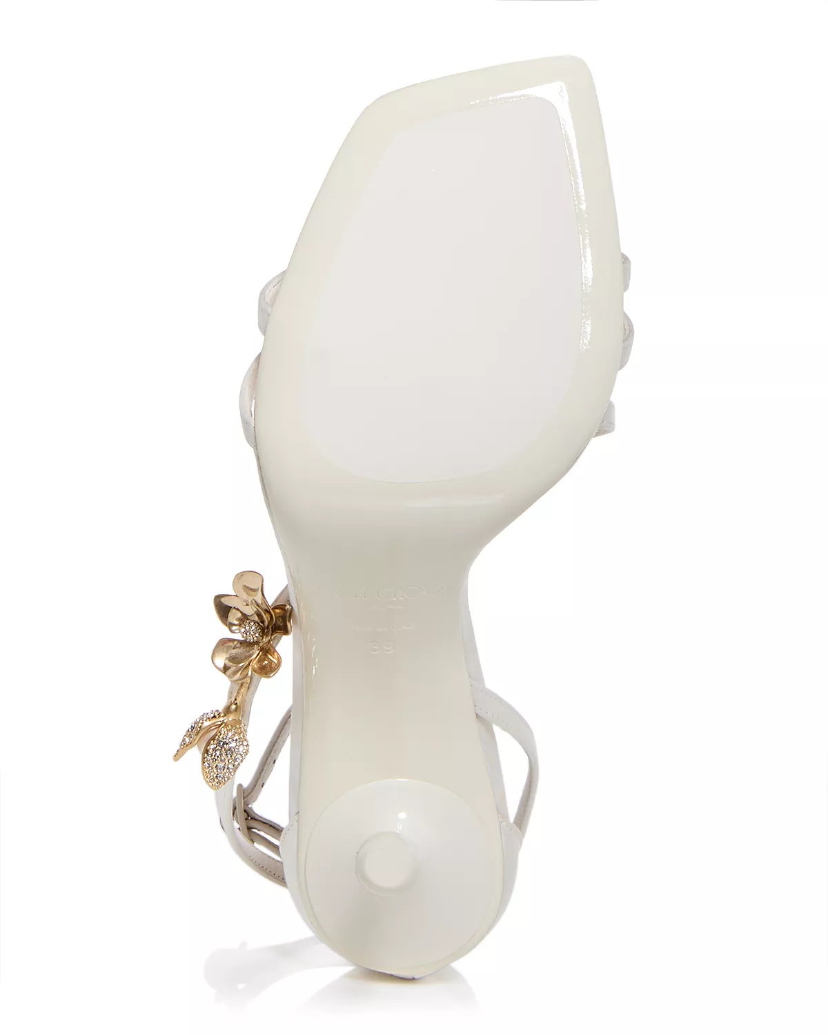Women's Zea 95 Flower Jewel Satin Sandals - 6