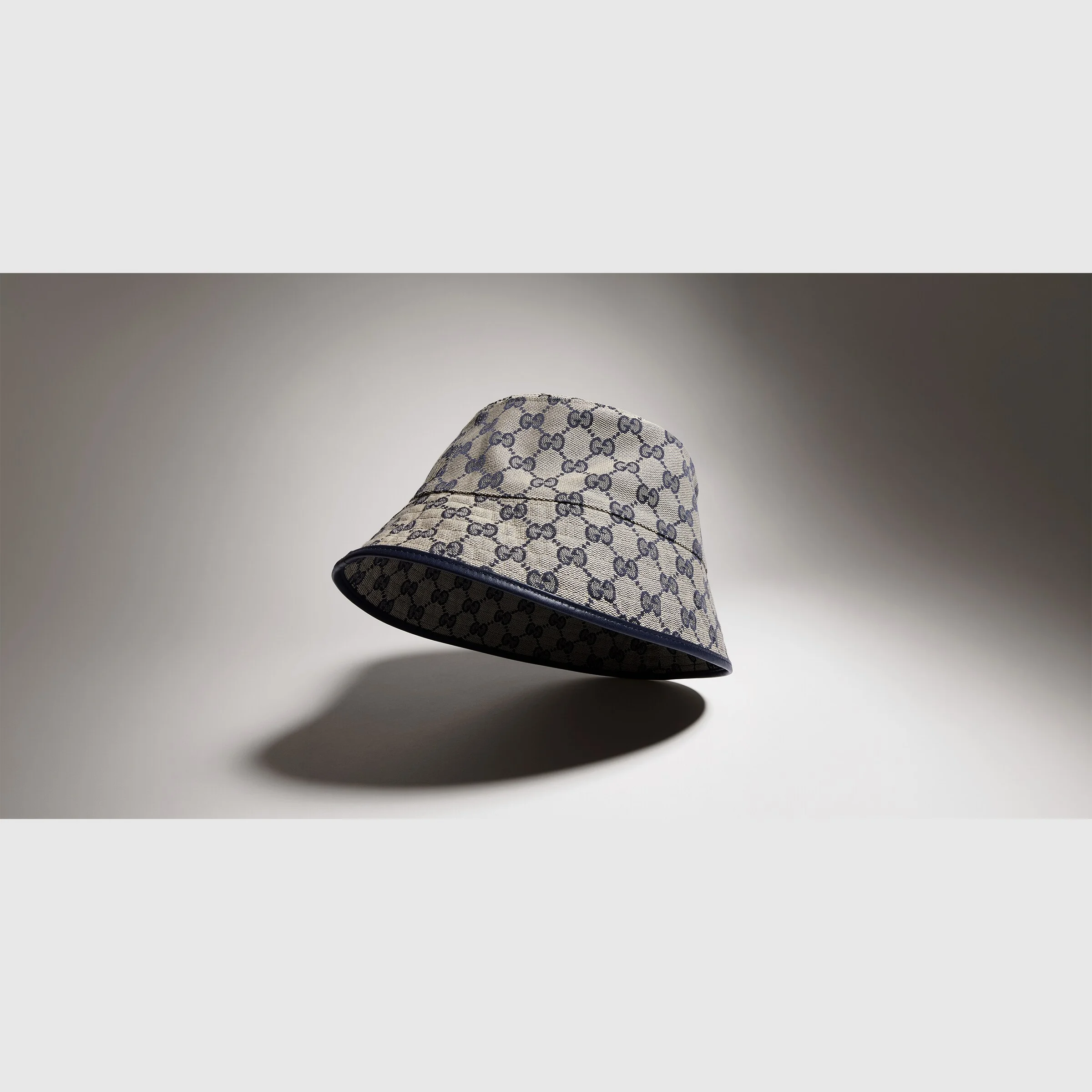 GG cotton canvas bucket hat - 1