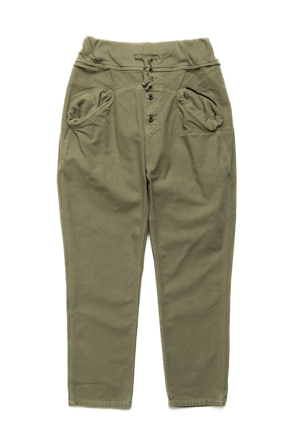 Light Canvas SAROUEL NOUVELLE Pants - Khaki - 1