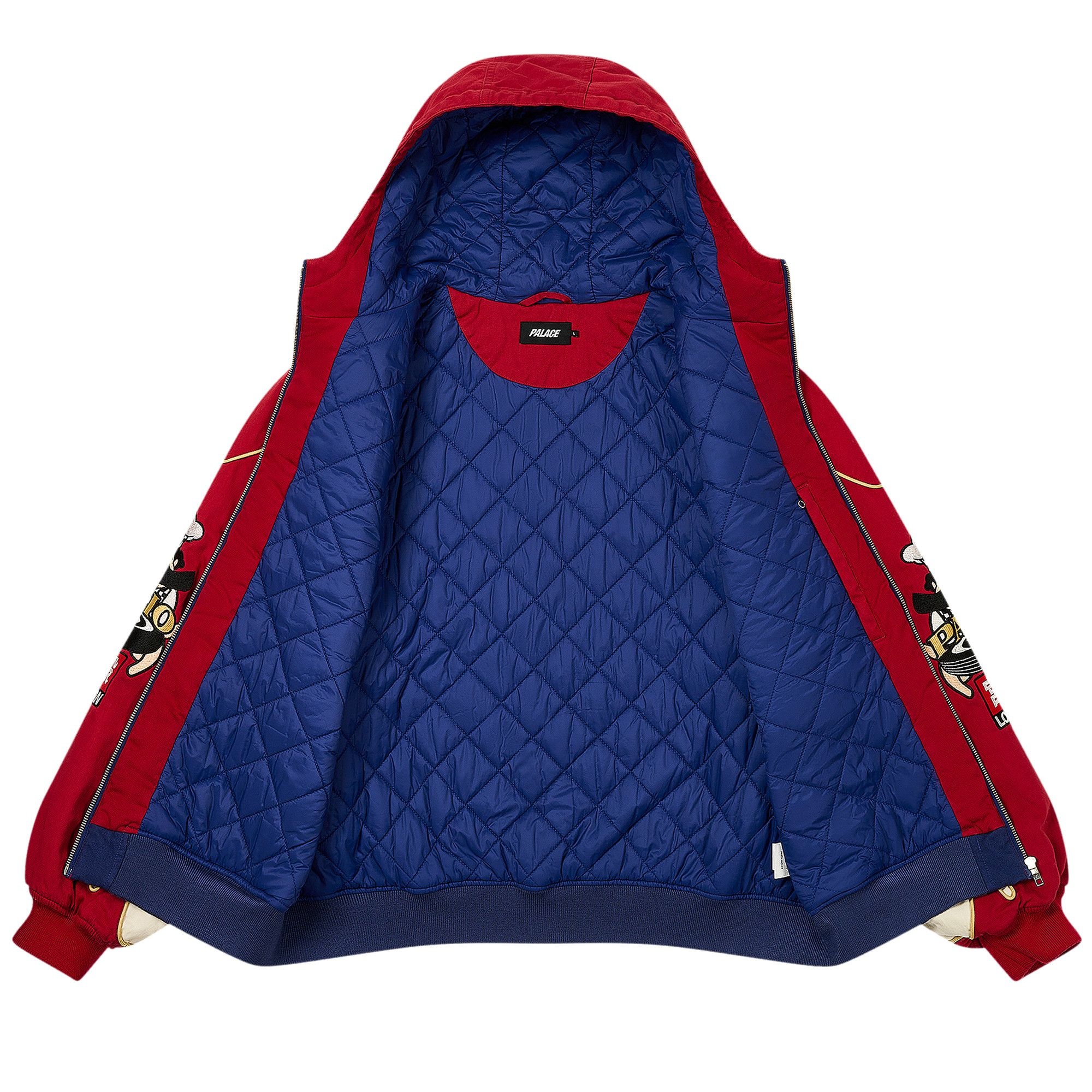 Palace Pasta Jacket 'Tomato Red' - 2