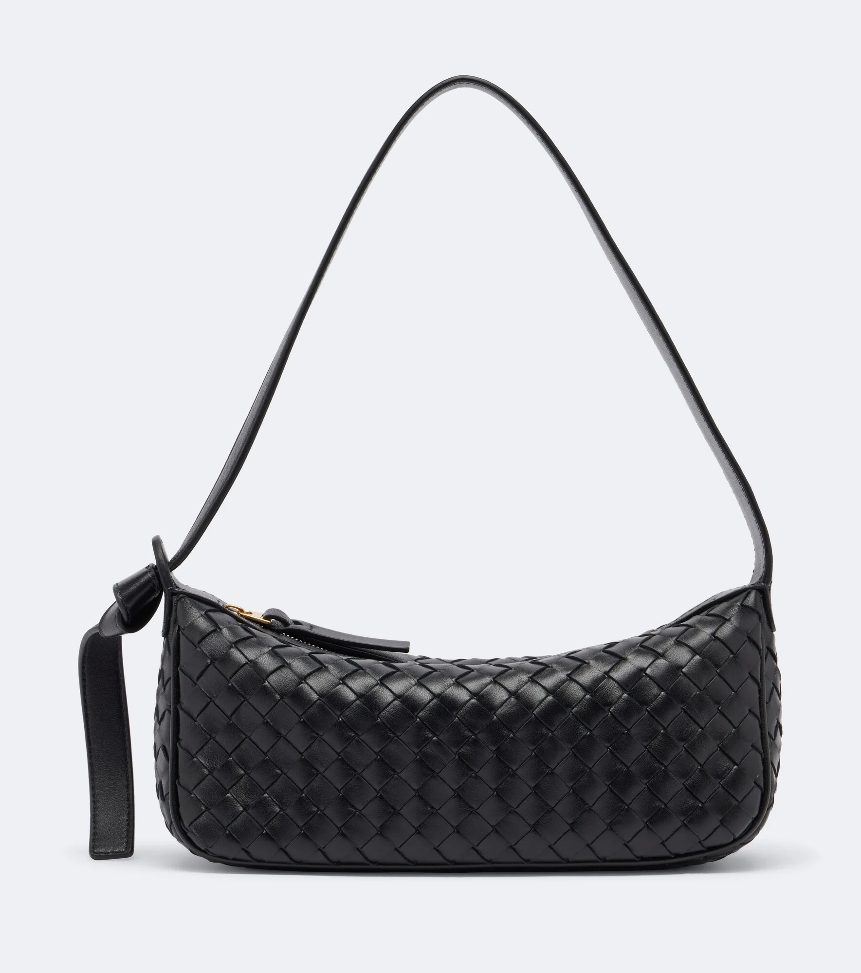 Nodo Intrecciato leather shoulder bag - 1