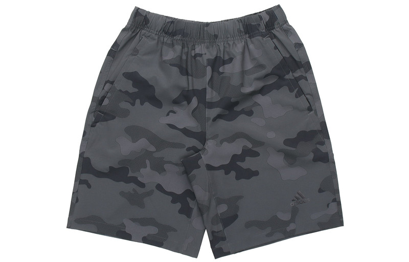 adidas adidas M SHORT CAMO Camouflage Casual Shorts Black FT2806 outlook