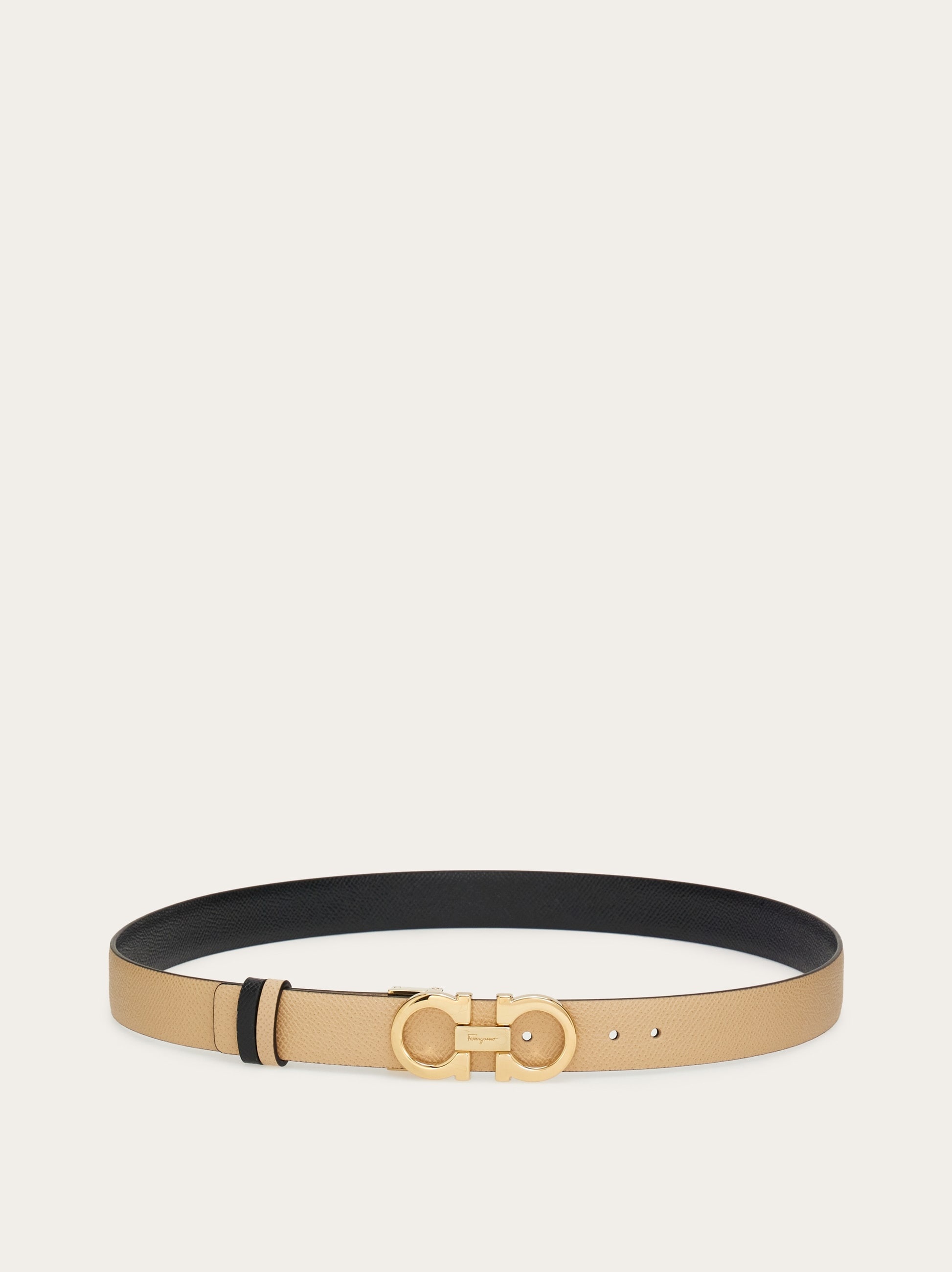 Reversible and adjustable Gancini belt - 3