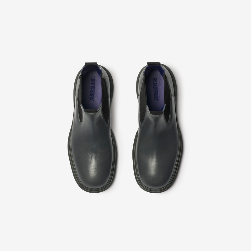 Leather Creeper Low Chelsea Boots 5