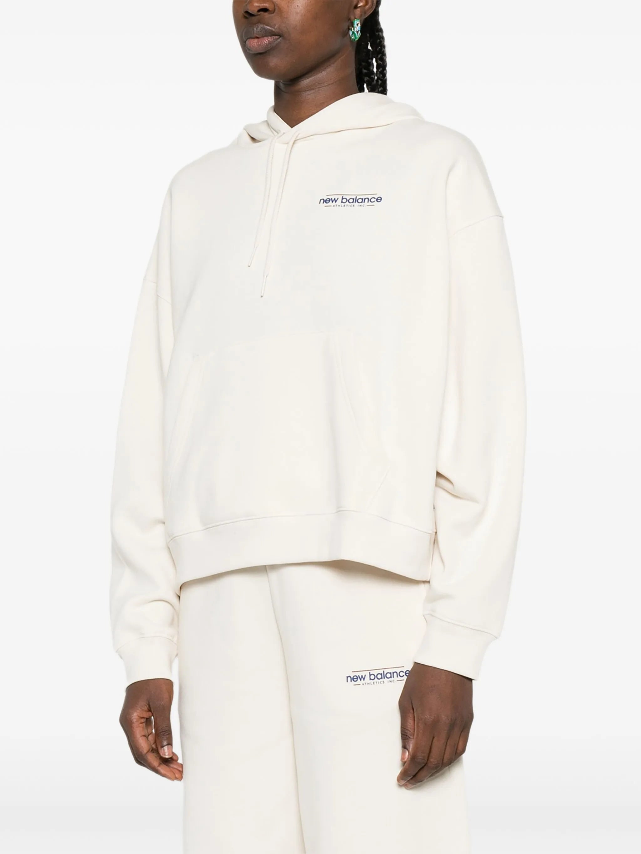 New Balance Logo-embroidered Hoodie - 5