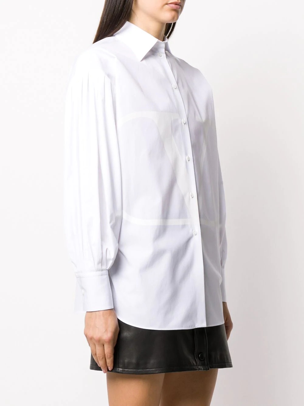 VLOGO long-sleeved buttoned shirt - 3