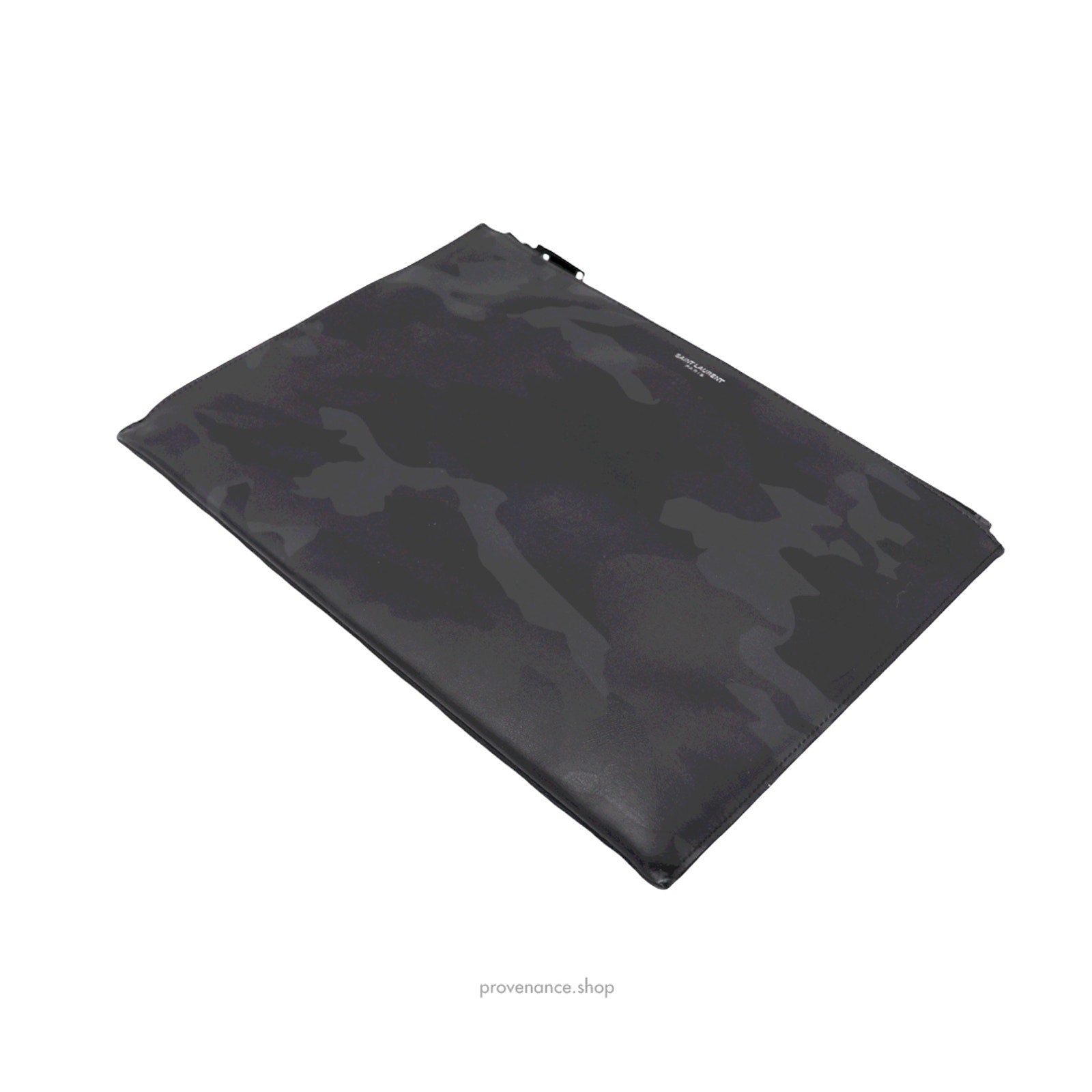 Saint Laurent Paris SLP Zipped Pouch - Shadow Camo - 4