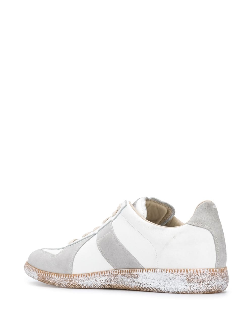Replica low-top leather sneakers - 3
