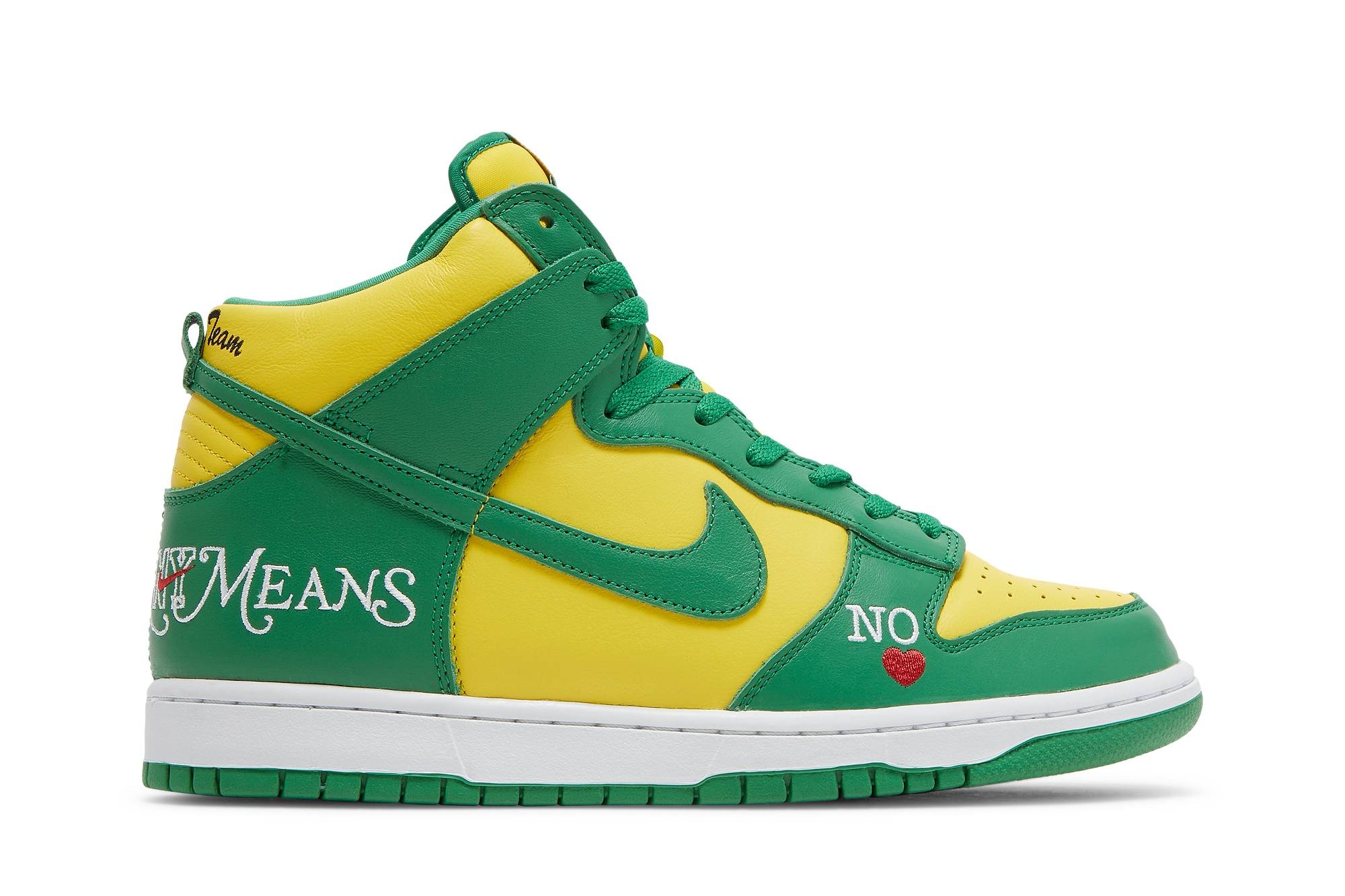 Supreme x Dunk High SB 'By Any Means - Brazil' - 1