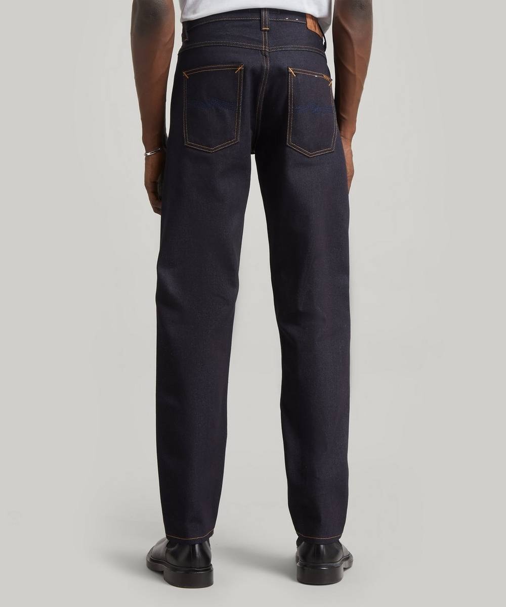 Gritty Jackson Dry Maze Selvage Jeans - 4