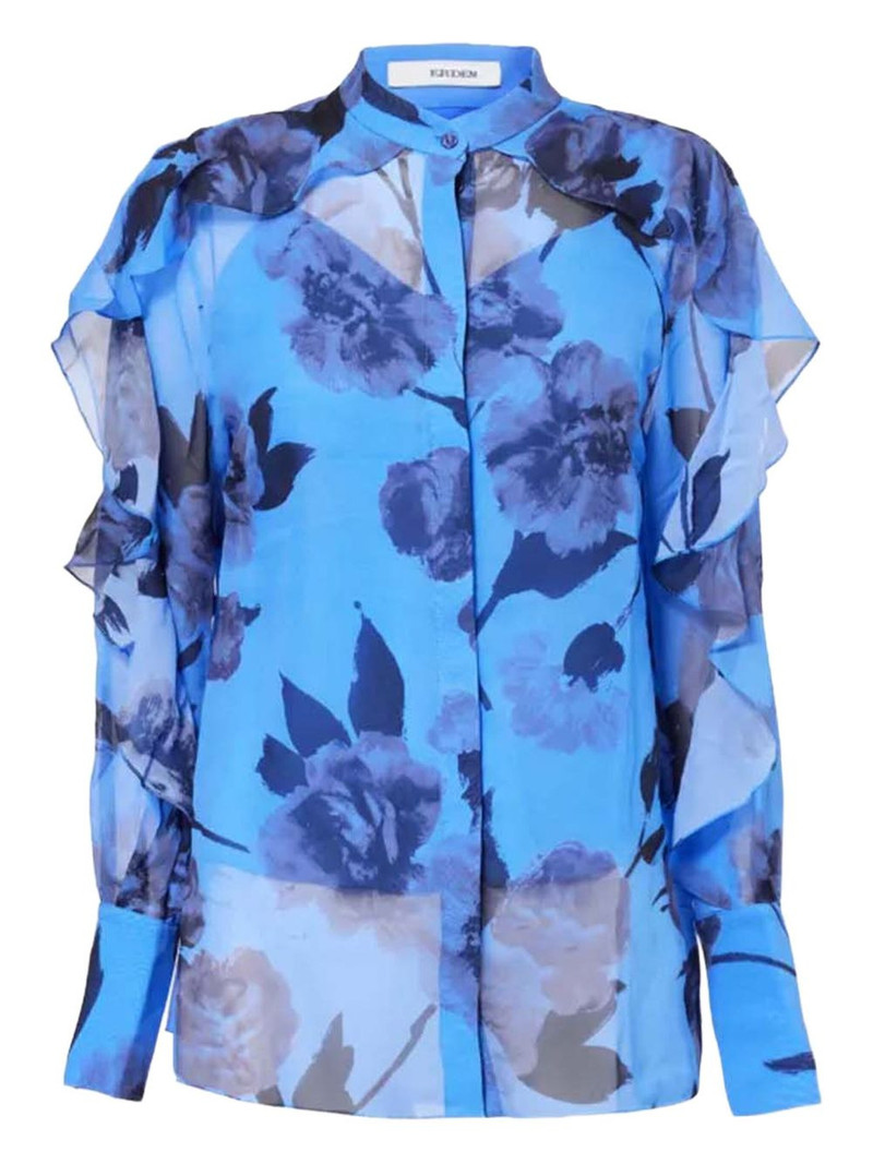 floral-print shirt 1
