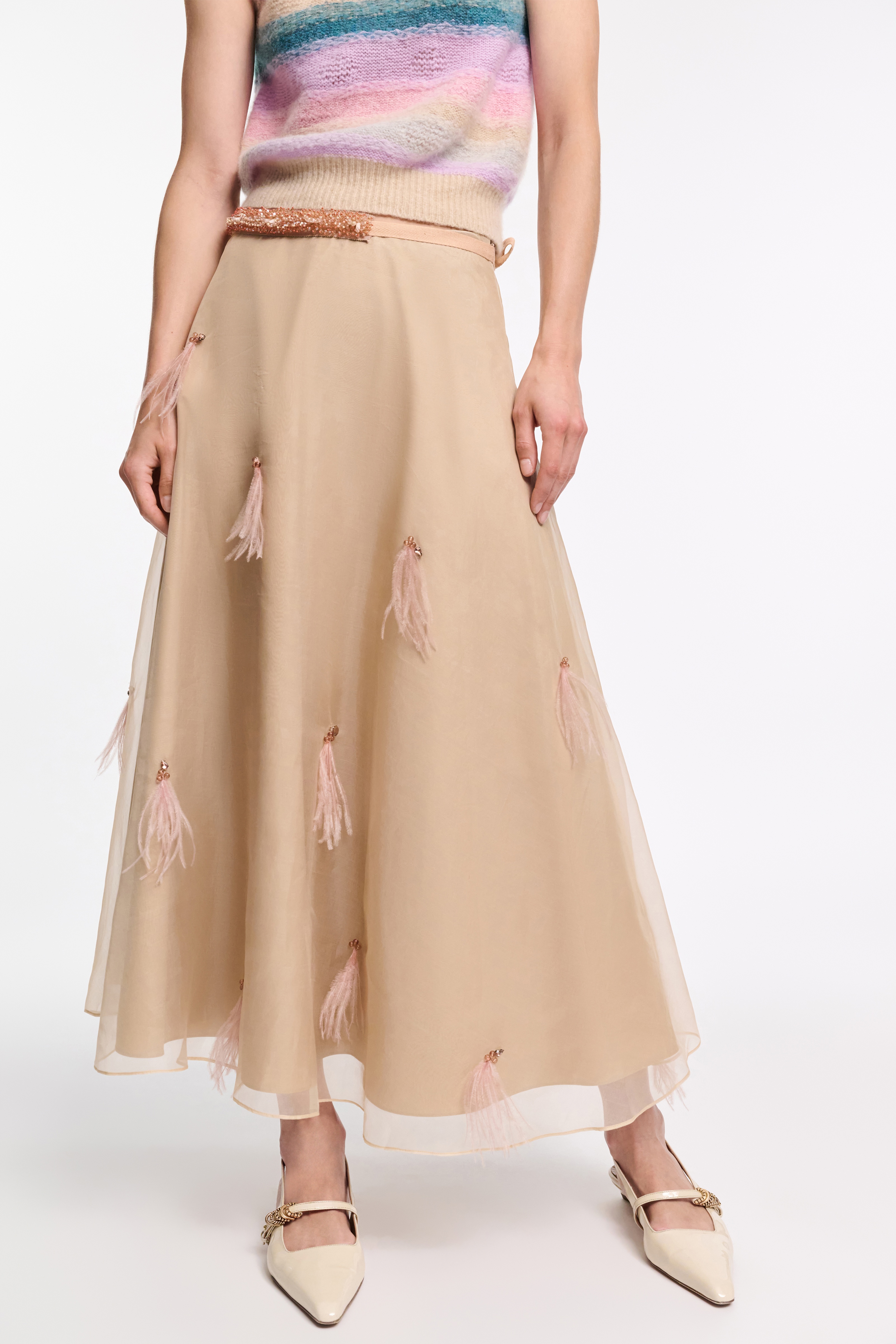 SHEER VOLUMES skirt - 4
