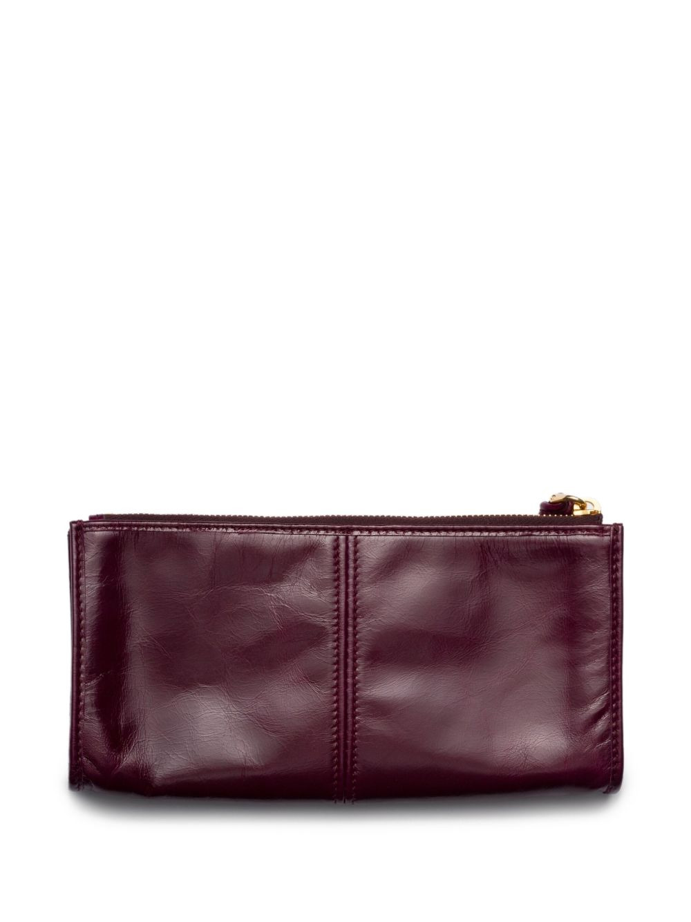 large logo-plaque leather wallet - 2