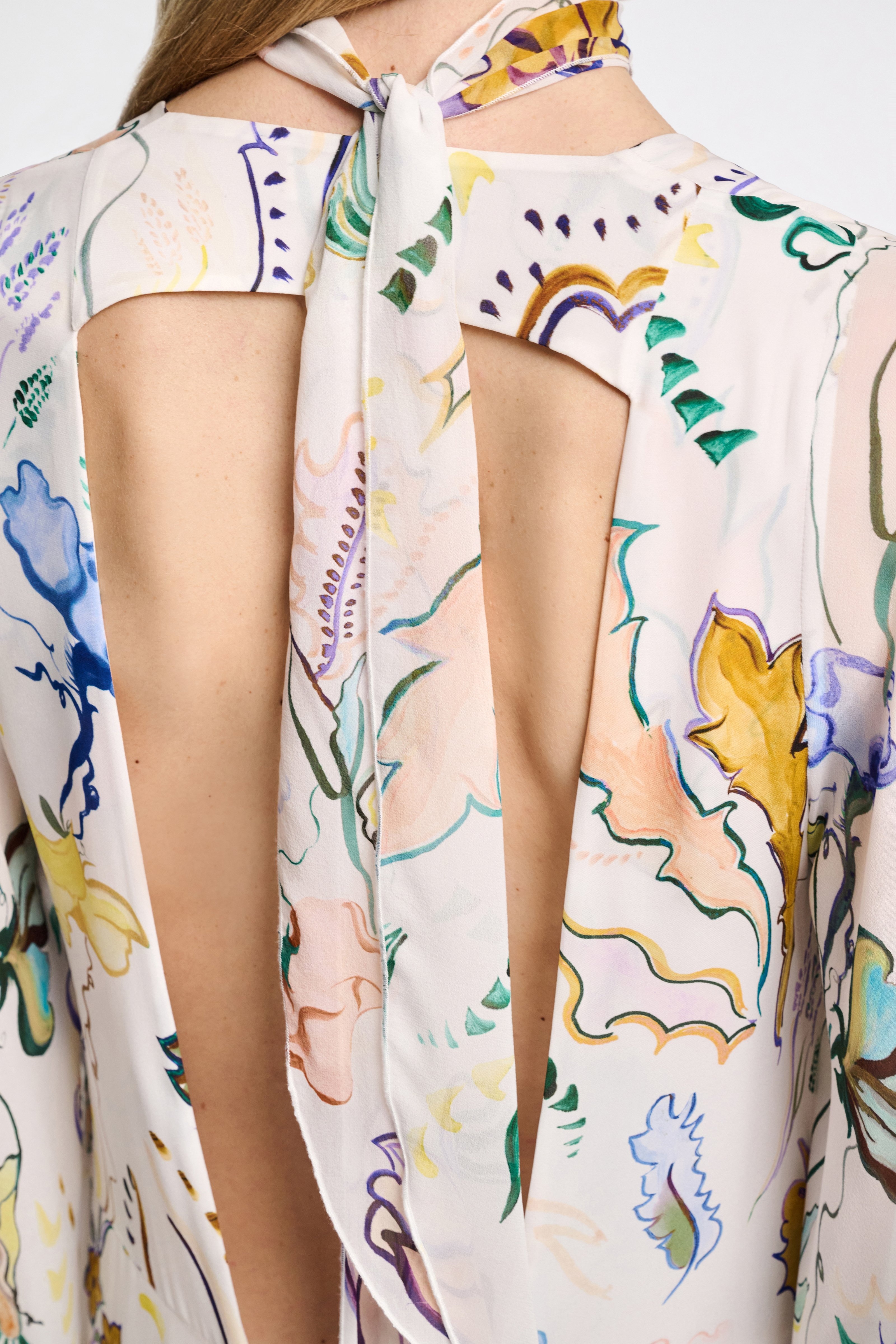FLORAL TWIST dress - 7