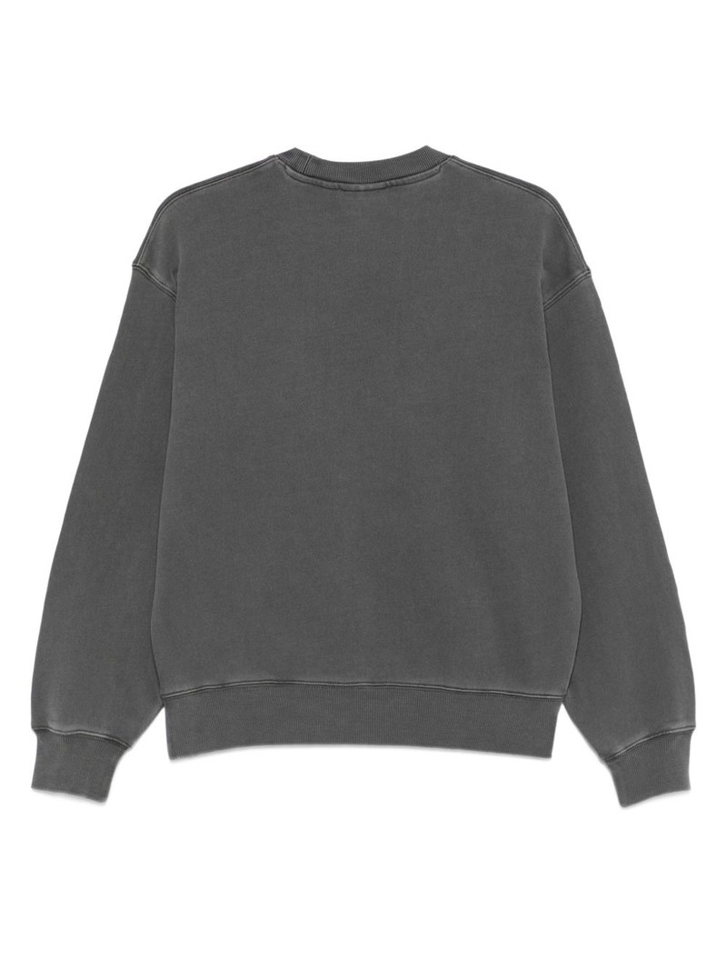 Carhartt square-logo cotton sweatshirt outlook