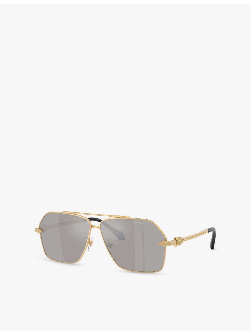 VE2284 Irregular-Frame Metal Sunglasses - 2