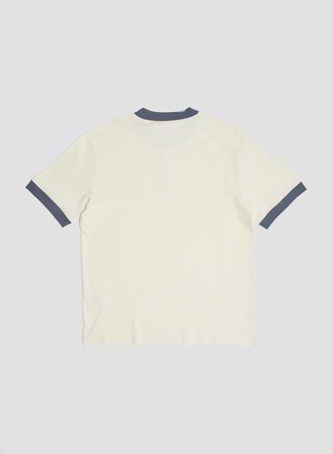 Nigel Cabourn x Sunspel Relaxed Heavyweight Supima Ringer T-Shirt in Undyed - 3