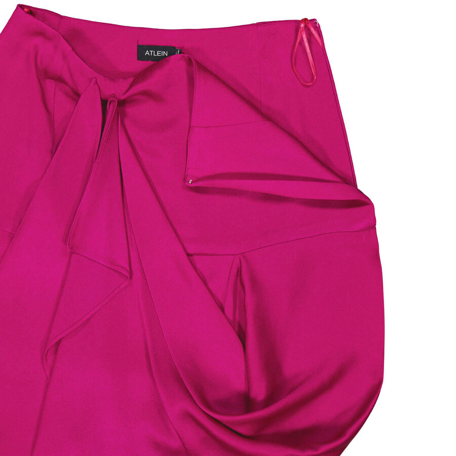 Atlein Ladies Purple Tailored Skirt - 7