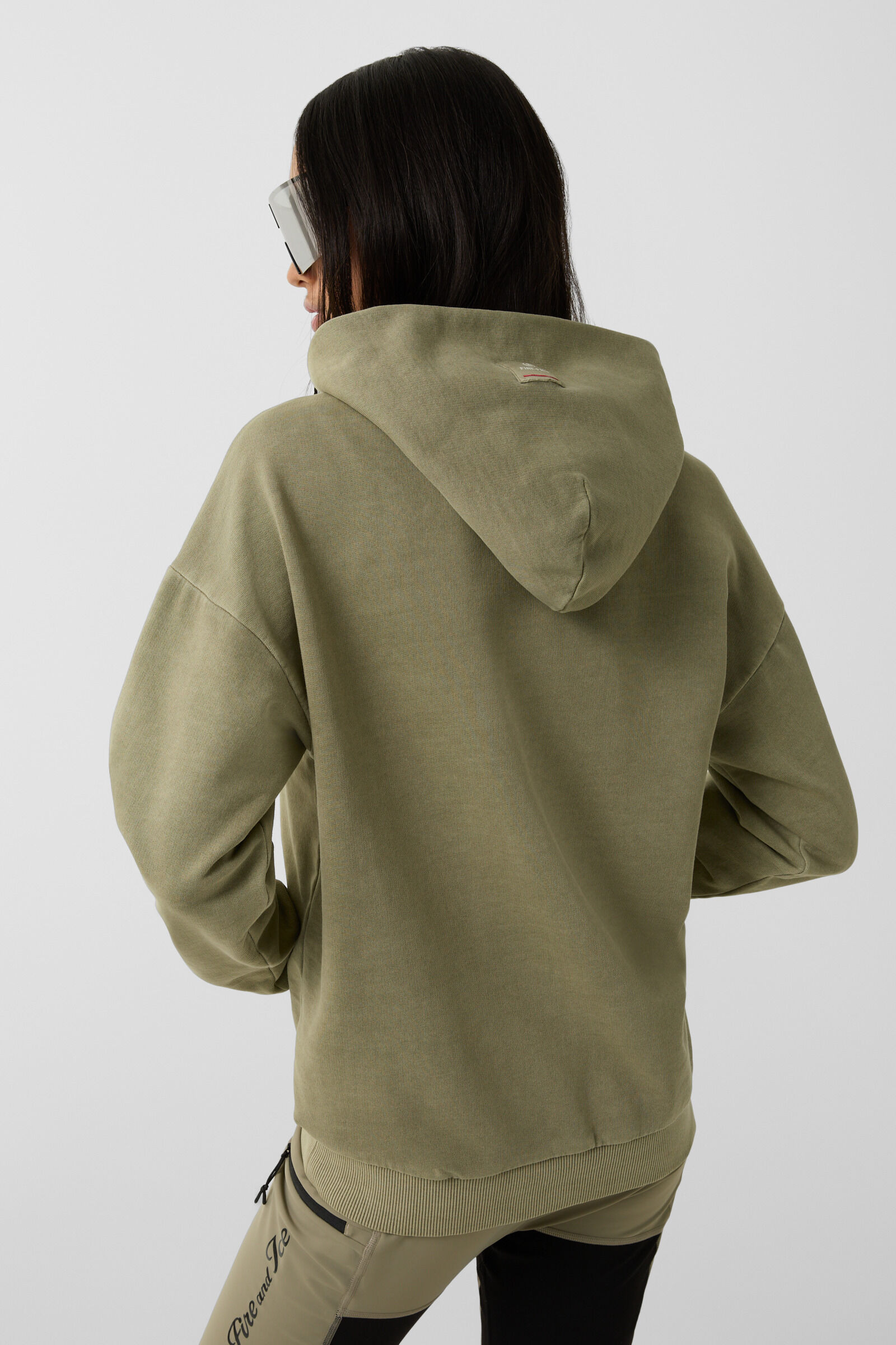 Hoodie Sibel in Khaki - 3