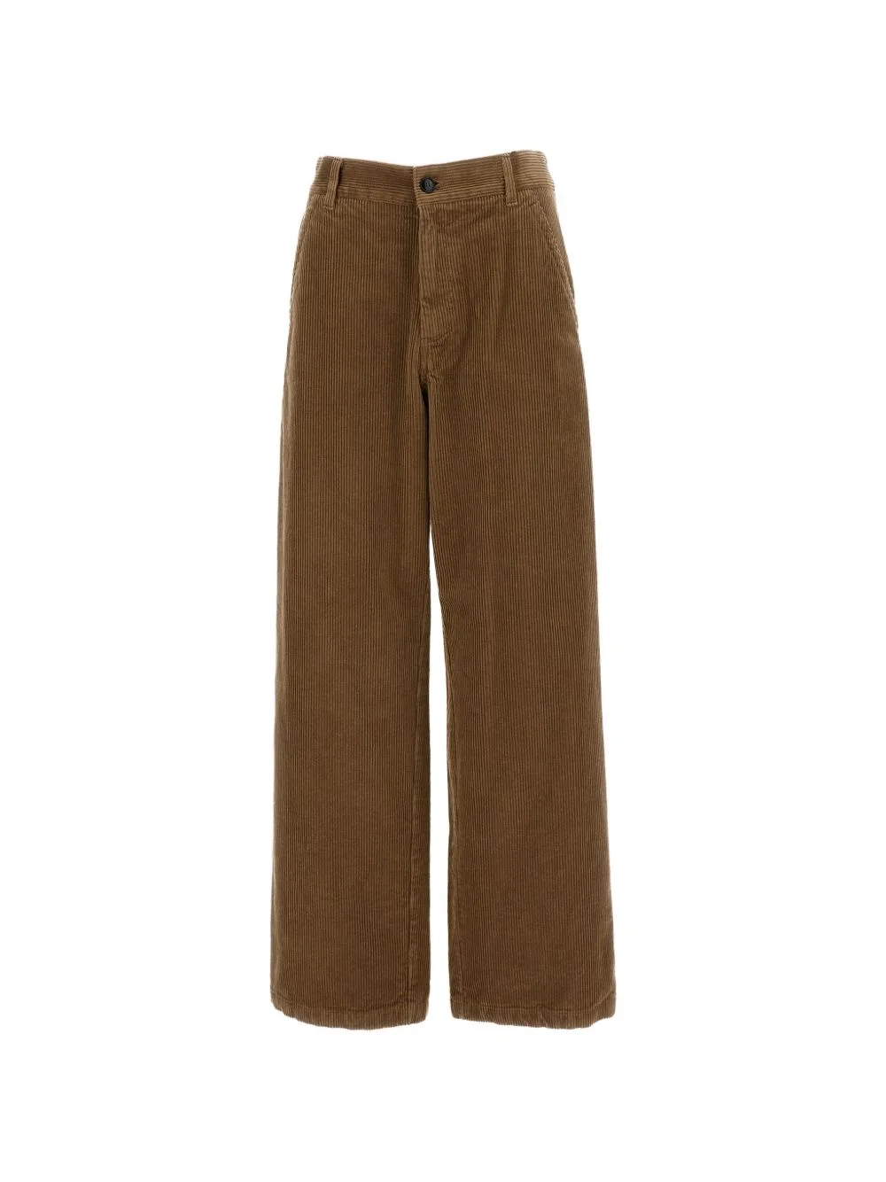 corduroy wide-leg trousers - 1