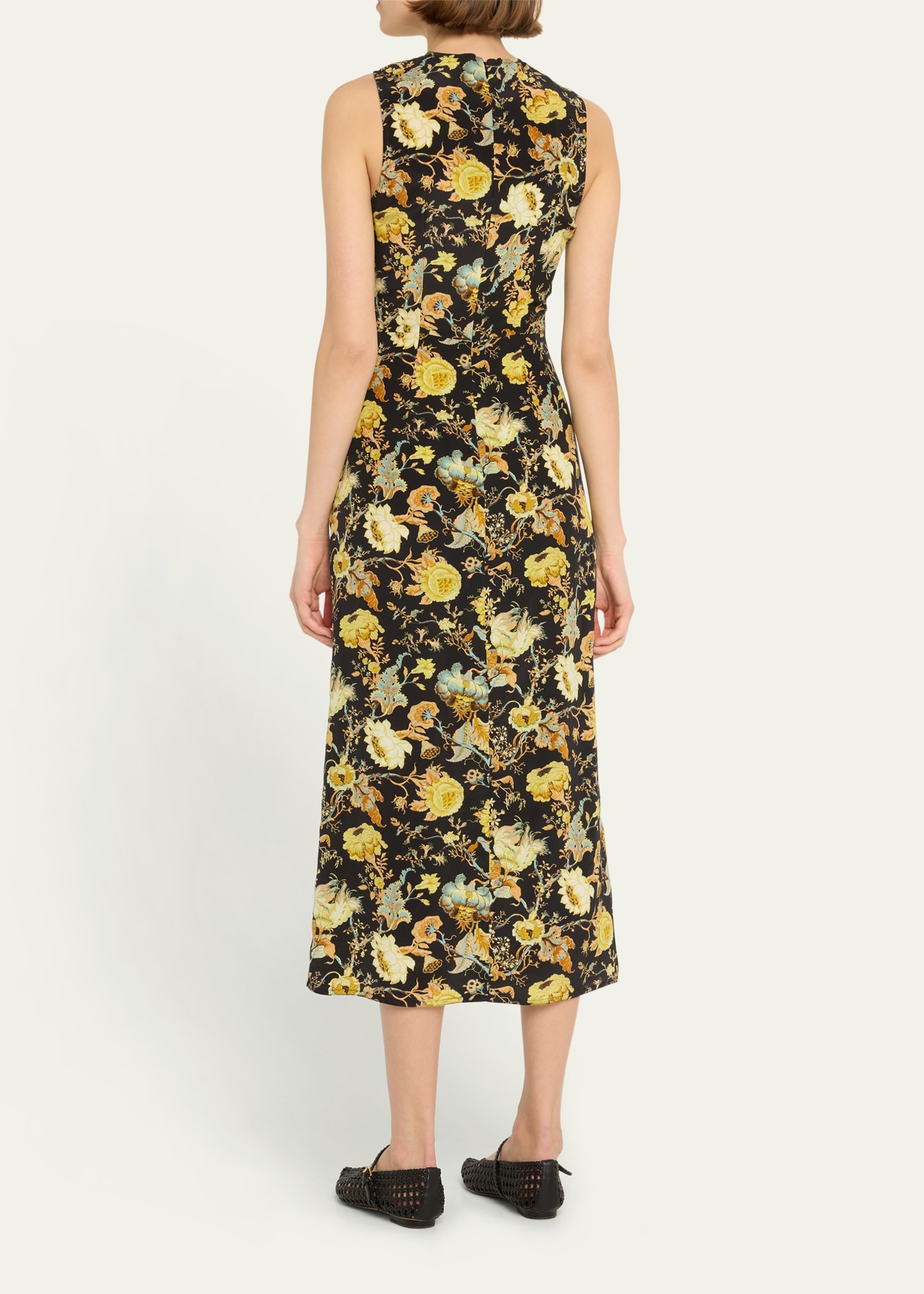 Lorna Floral Midi Dress - 3