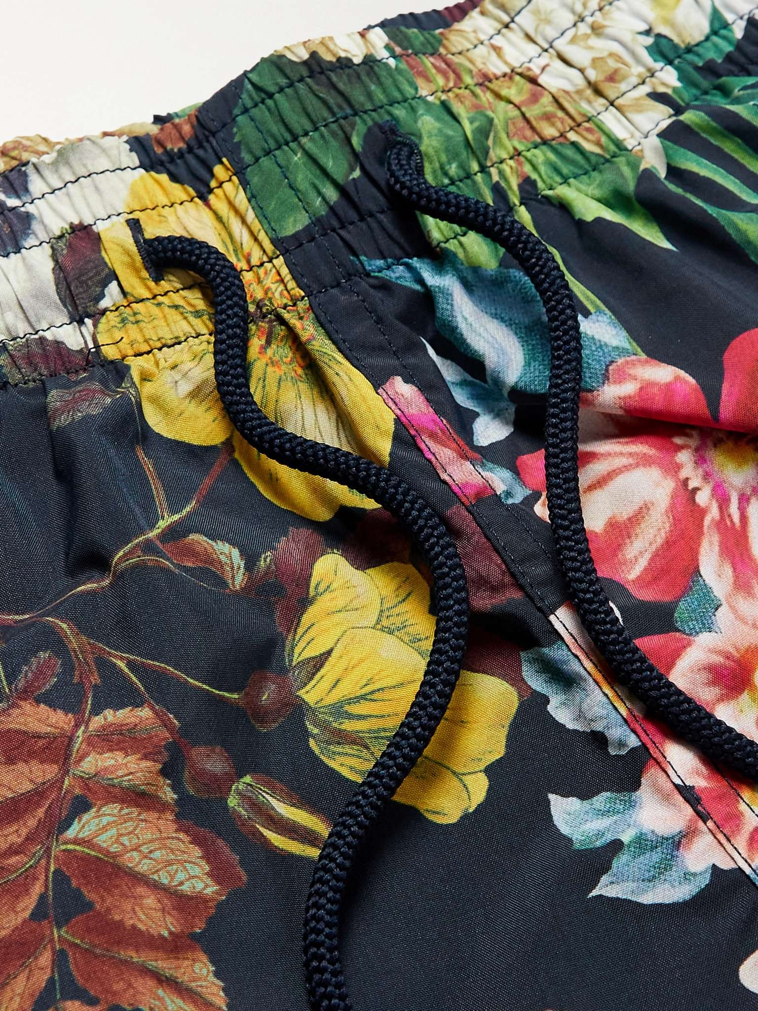 Mid-Length Printed Swim Shorts - 5