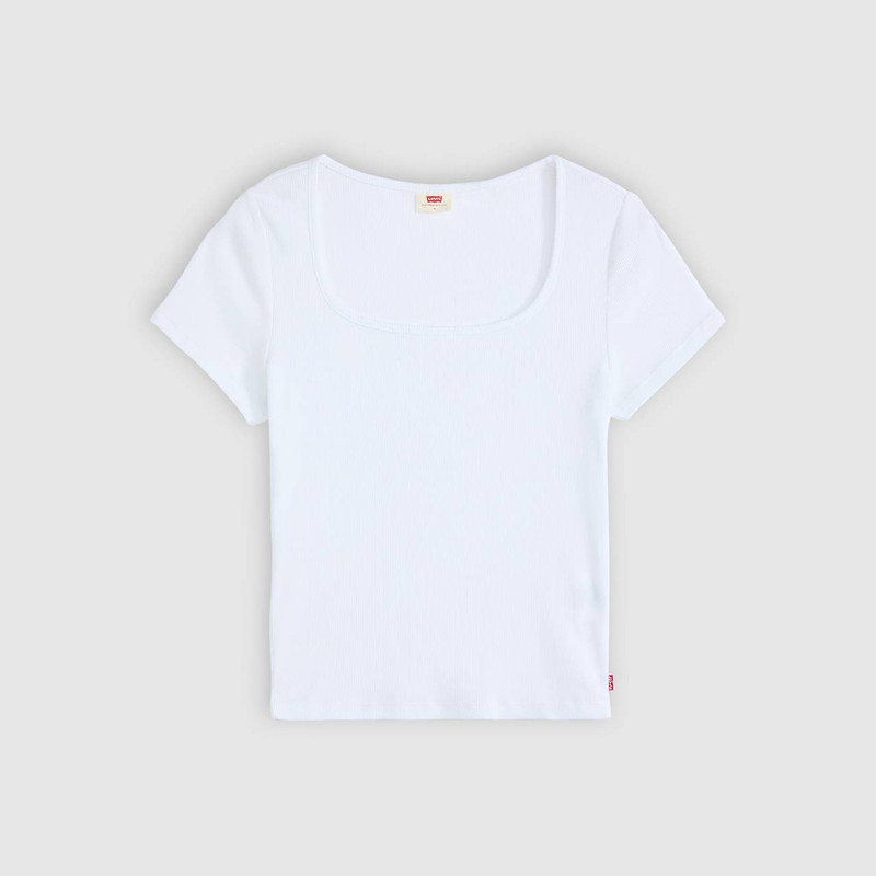 ESSENTIAL SQUARE NECK 티 1