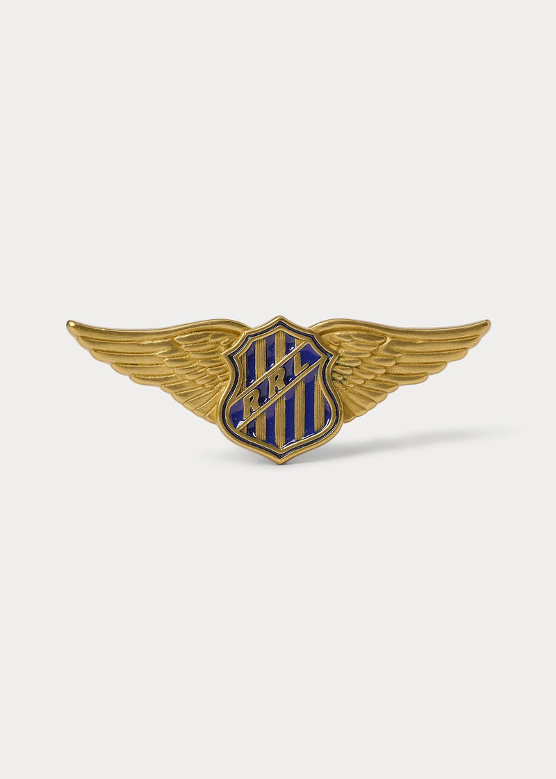 RRL by Ralph Lauren 4-Piece Moto Brass Pin Set outlook