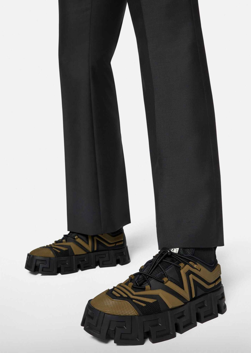 VERSACE Greca Labyrinth Lace-Up Shoes outlook