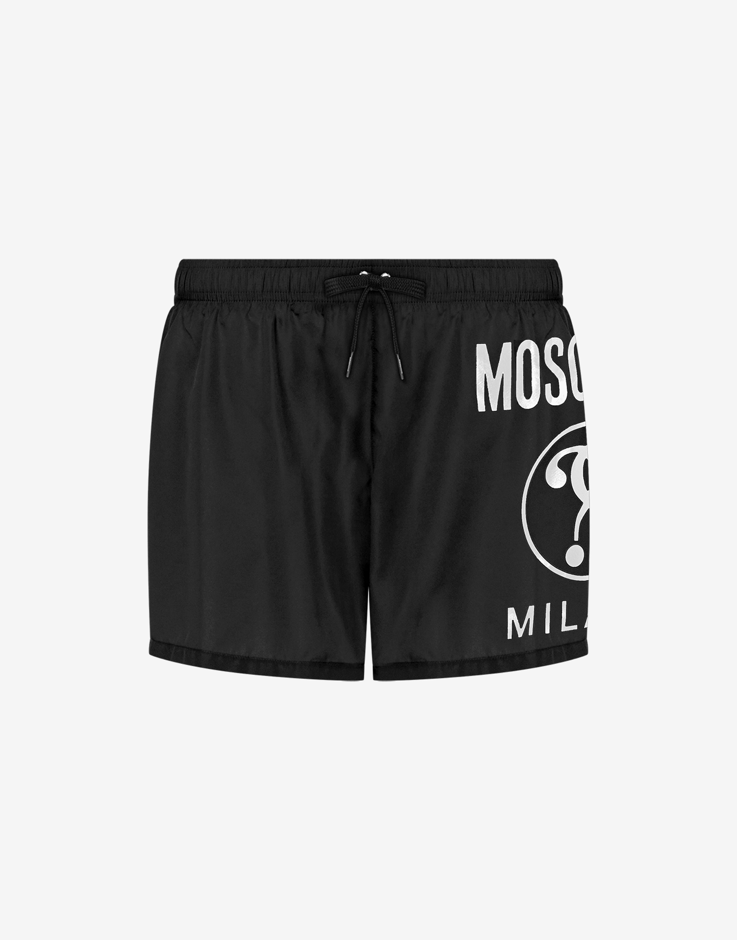 DOUBLE QUESTION MARK SWIM TRUNKS - 1