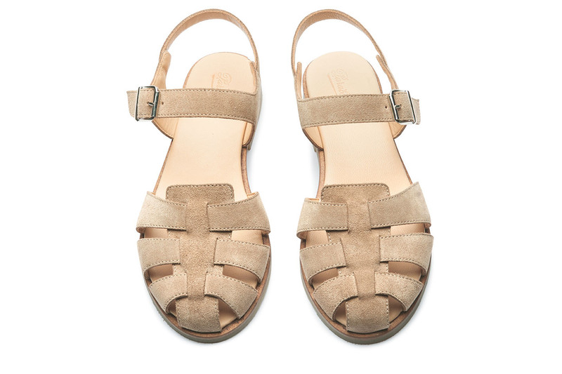 Bilbao Nutmeg Velvet - Rubber Sole 4