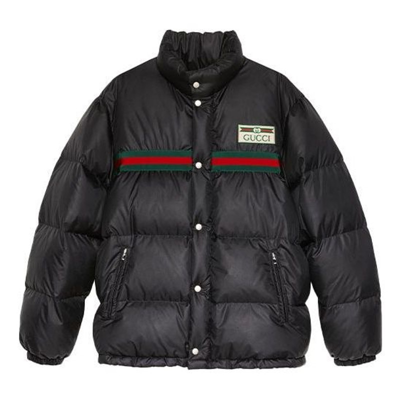 Gucci Fw21 Water repellent down jacket 'Black' 666560-Z8AQX-1043 - 1