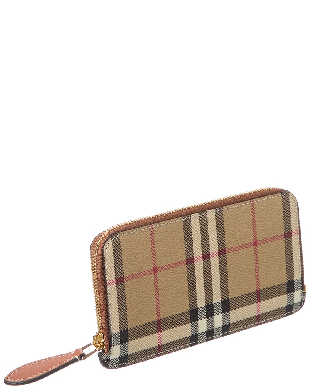 Burberry Check E-Canvas & Leather Card Case - 3