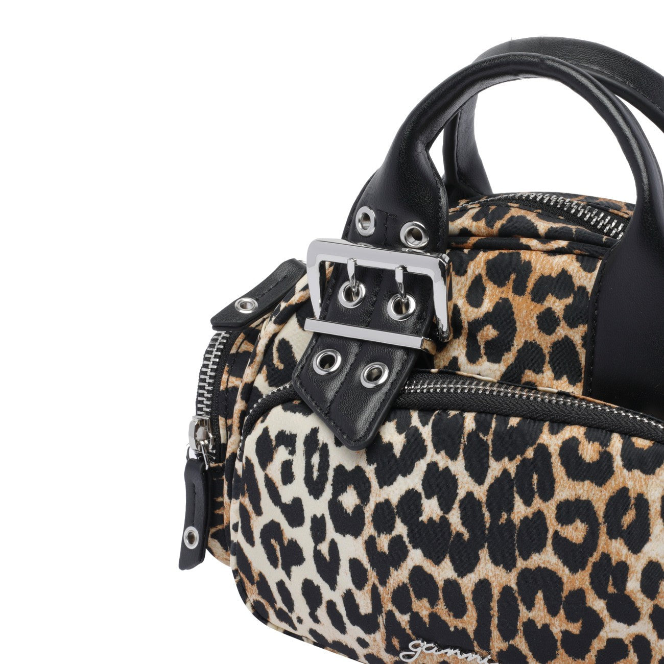 Ganni Women Small Bucky Polochon Handbag - 4