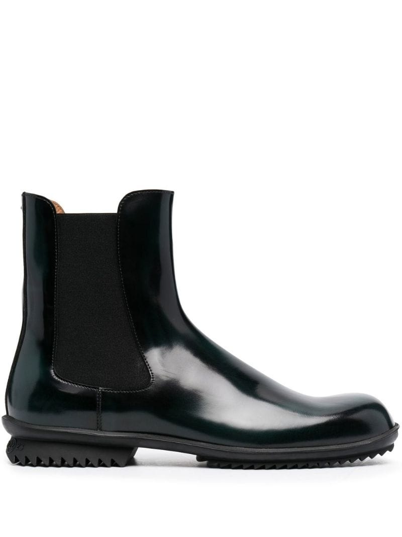 leather ankle boots - 2