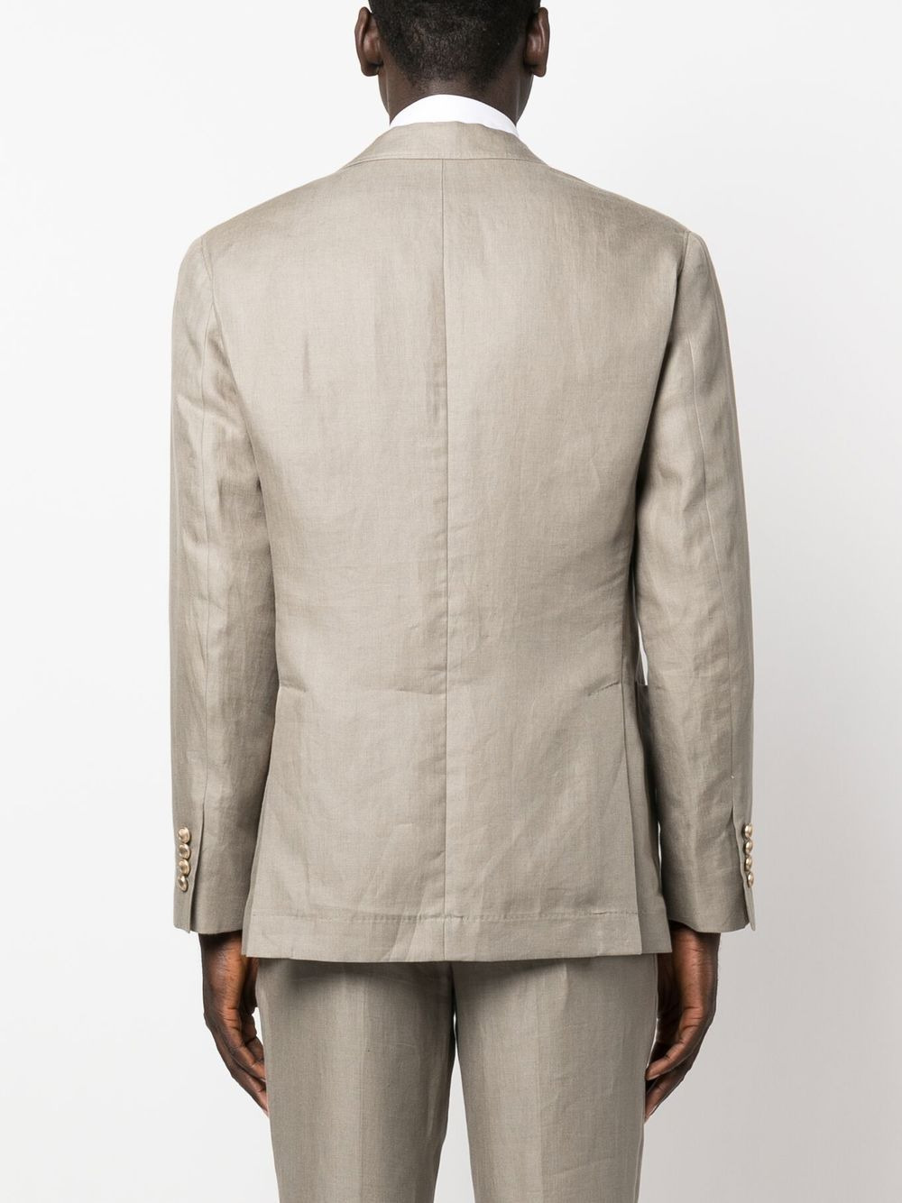 double-breasted tailored blazer - 4